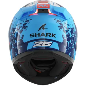 Imagem 5 de Capacete Shark Skwal I3 Raúl Fernández BBW - Preto/Branco/Azul