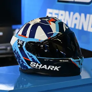 Imagem 9 de Capacete Shark Skwal I3 Raúl Fernández BBW - Preto/Branco/Azul