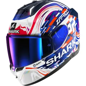 Imagem 1 de Capacete Shark Skwal I3 Zarco GP FCE - Branco/Azul/Roxo
