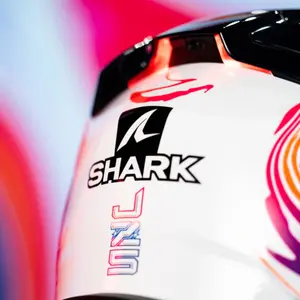 Imagem 7 de Capacete Shark Skwal I3 Zarco GP FCE - Branco/Azul/Roxo