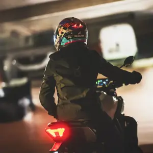 Imagem 5 de Capacete Shark Skwal I3 Speed Fancy KWO - Preto/Roxo/Azul