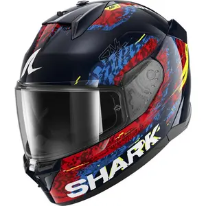 Imagem 1 de Capacete Shark D-Skwal 3 Speed Vib BRB - Preto/Azul/Vermelho