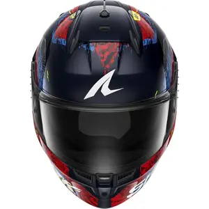 Imagem 3 de Capacete Shark D-Skwal 3 Speed Vib BRB - Preto/Azul/Vermelho
