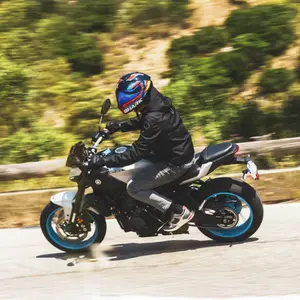 Imagem 5 de Capacete Shark D-Skwal 3 Speed Vib BRB - Preto/Azul/Vermelho
