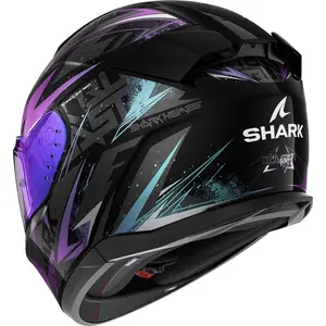 Imagem 2 de Capacete Shark D-Skwal 3 Streetrush KGU - Preto/Cinza