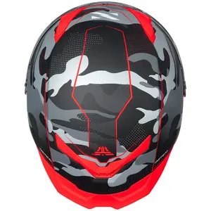 Imagem 9 de Capacete Norisk Rock Tactical - Preto/Vermelho Fosco