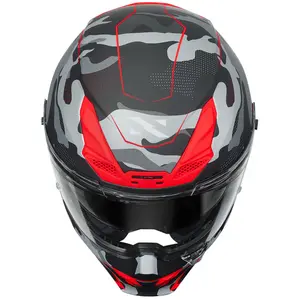 Imagem 8 de Capacete Norisk Rock Tactical - Preto/Vermelho Fosco