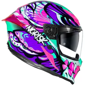 Imagem 2 de Capacete Norisk Rock Butterfly - Rosa