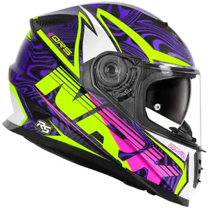 Imagem 2 de Capacete Norisk FF302 Soul II Control - Preto/Rosa Fosco
