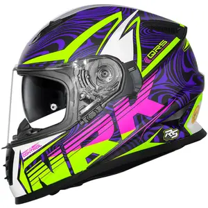 Capacete Norisk FF302 Soul II Control - Preto/Rosa Fosco - Grid Motors