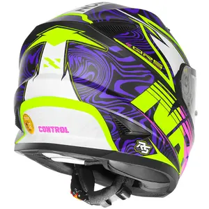 Imagem 8 de Capacete Norisk FF302 Soul II Control - Preto/Rosa Fosco