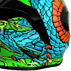 Imagem 5 de Capacete Origine Dinamo Snake - Azul