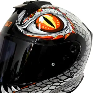 Imagem 4 de Capacete Origine Dinamo Snake - Prata