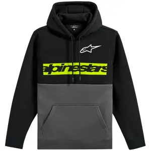 Moletom Alpinestars Parallel Hoodie - Preto/Cinza