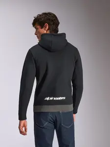 Imagem 7 de Moletom Alpinestars Parallel Hoodie - Preto/Cinza