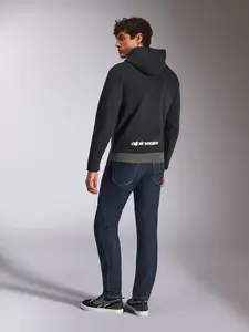 Imagem 6 de Moletom Alpinestars Parallel Hoodie - Preto/Cinza
