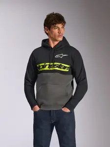 Imagem 3 de Moletom Alpinestars Parallel Hoodie - Preto/Cinza