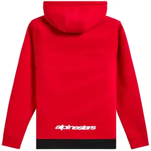 Imagem 2 de Moletom Alpinestars Parallel Hoodie - Vermelho/Preto