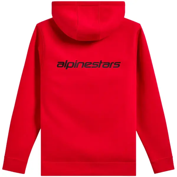 Moletom Alpinestars Transverse Zip Hoodie - Vermelho - Grid Motors