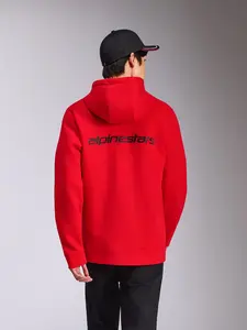Imagem 8 de Moletom Alpinestars Transverse Zip Hoodie - Vermelho