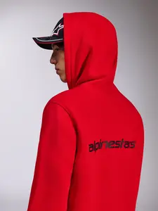 Imagem 6 de Moletom Alpinestars Transverse Zip Hoodie - Vermelho
