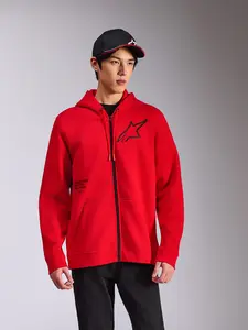 Imagem 7 de Moletom Alpinestars Transverse Zip Hoodie - Vermelho