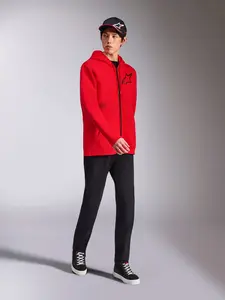 Imagem 4 de Moletom Alpinestars Transverse Zip Hoodie - Vermelho