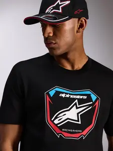 Imagem 8 de Camiseta Alpinestars Plate - Preto