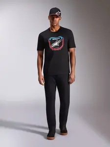 Imagem 3 de Camiseta Alpinestars Plate - Preto