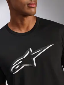 Imagem 6 de Camiseta Alpinestars Ageless Shadow - Preto/Branco