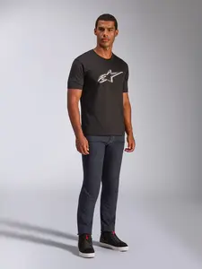 Imagem 3 de Camiseta Alpinestars Ageless Shadow - Preto/Branco