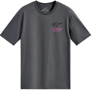 Camiseta Alpinestars Pop Helmet - Cinza