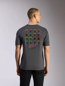 Imagem 5 de Camiseta Alpinestars Pop Helmet - Cinza