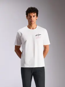 Imagem 3 de Camiseta Alpinestars Pop Helmet - Branco