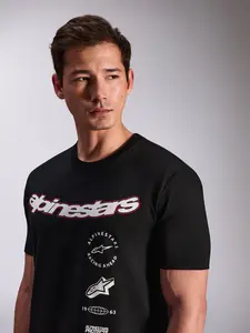 Imagem 3 de Camiseta Alpinestars Abus - Preto