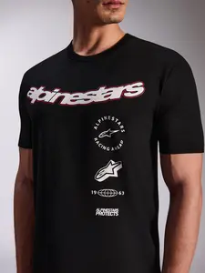 Imagem 4 de Camiseta Alpinestars Abus - Preto