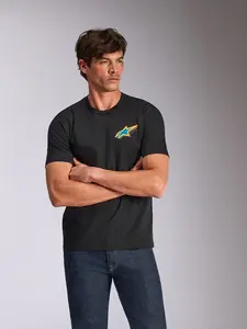 Imagem 5 de Camiseta Alpinestars Angler - Preto