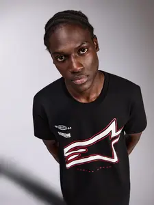 Imagem 4 de Camiseta Alpinestars Authority - Preto