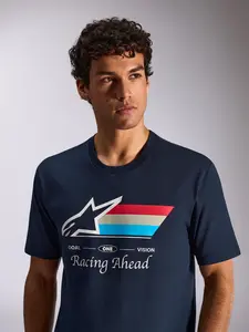 Imagem 3 de Camiseta Alpinestars Trifecta - Azul