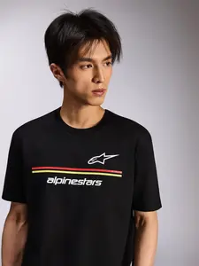 Imagem 3 de Camiseta Alpinestars Lanes - Preto