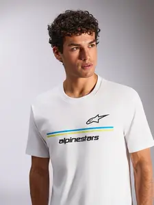 Imagem 3 de Camiseta Alpinestars Lanes - Branco