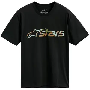 Imagem 1 de Camiseta Alpinestars Verdure Camo - Preto