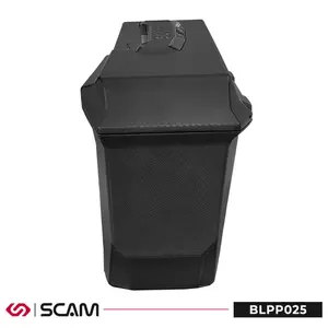 Imagem 5 de Par de Baús Laterais Scam Preto Carbono 25 Litros - BL99025