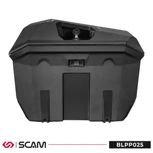Imagem 6 de Par de Baús Laterais Scam Preto Carbono 25 Litros - BL99025