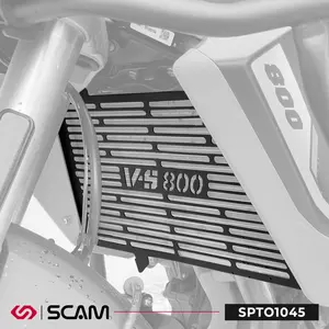 Protetor de Radiador Scam Suzuki V-Strom 800 (apartir de 2025) Preto - SPTO1045