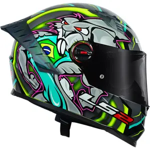 Imagem 2 de Capacete LS2 FF358 Pro Alex Barros - Cinza