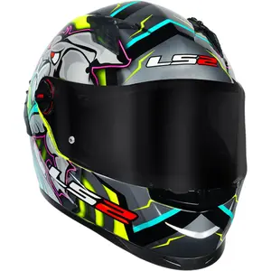 Imagem 4 de Capacete LS2 FF358 Pro Alex Barros - Cinza
