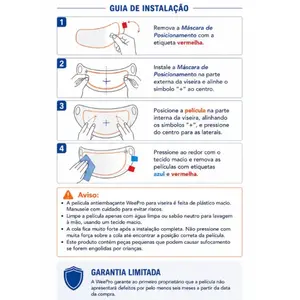 Imagem 6 de Anti-Embaçante Pinlock Weepro para Viseira Universal