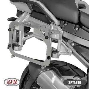 Imagem 3 de Suporte Lateral Scam BMW R 1300 GS (apartir de 2025) Prata - SPTA870