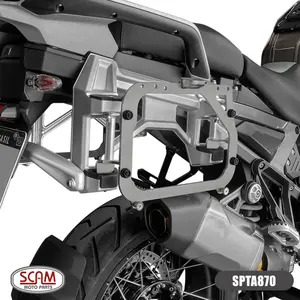 Imagem 2 de Suporte Lateral Scam BMW R 1300 GS (apartir de 2025) Prata - SPTA870